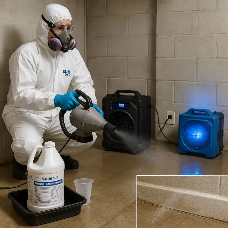 Sanitization and Odor Removal process in Buckingham, FL